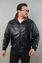 Men's Winter Reversible Faux Leather Coat - 3