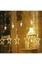 Remote Controlled Star Figured 12 Pendant Lights 120 Led Remote Controlled Decorative Light – Desktop and Ambient Lighting - 3