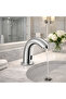 Flowsense Chrome Touchless Lavatory Faucet – No Touch Sensor, Single Water Inlet