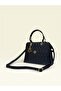 Women's Black Drop Quilted Faux Leather Shoulder Bag – Handbag, Shoulder Bag, - 8