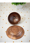 Copper Turkish Delight Bowl with Lid - 5