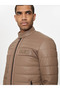 Quilted Men's Biker Jacket - 4
