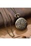 Numeral Motif Cuff Pocket Watch Nostalgic Retro Vintage Design Classic Chain Watch - 7