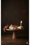 Natural Wooden Cake Stand, Wooden Footed Cake Stand, Serving Tray, Cheese Board 28 cm - 2