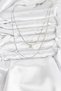 316L Steel Chain Silver Color Sequin Women's Necklace - 2