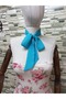 Biana Long 200×5 Chiffon Neck Tie Light Blue - 6
