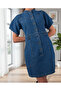 short denim tunic dress - 5