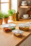 6-Piece Glass Storage Container Set – with Locking Lids, Leak-Proof, Different Sizes Food Storage Containers - 2