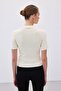 Women's Half Fisherman Knit Sweater 103-1353 - 4