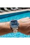 Analog & Digital Men's Wristwatch |   50 mm Steel Case, Steel Band, 5 Atm Water Resistant - 2
