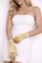 Satin Evening Dress & Bridal Gloves – Short Model with Fingers 21 cm (Elegant Stylish Design) 11 Different Color Options