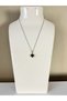 Black Enameled Steel Necklace |   316L Stainless Steel |   Gold/Silver Color |   Water Resistant-Silver - 5
