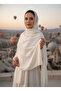 Fashion Cashmere Row Striped Cotton Shawl - 5