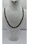 Stainless Steel Chrome Color Figaro Model Unisex Necklace - 2