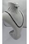 Stainless Steel Chrome Color Figaro Model Unisex Necklace - 4
