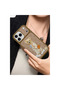 iPhone 17 Pro Max Case 3D Pu Leather Embroidered Gentleman Paris Cover - 3