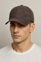 Men's Smoked Faux Suede Adjustable Metal Buckle Sports Hat - 5