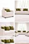 Velvet Textured Grass Green Throw Pillow Cover (1 Piece) - 7