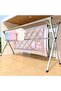 Multi-Function Foldable Clothes Drying Rack – Stainless Steel Garment Airer with Hanger Support