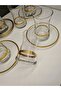 Paşabahçe Gold Gilded Tea Set Bracelet Gold - 2