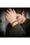 Men's Steel Chain Tiger's Eye Bracelet - 2