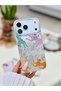 iPhone 17 Promax Compatible Shine Colorful Leopard Color Changing Shiny Design Silicone Case - 2
