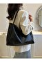 Bella Basic Model Soft Leather Large Size Daily Hand Shoulder & Arm Bag - 3
