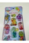 Shaker Themed, Embossed, 3D, Water-Based, Glitter and Beaded Sticker - Label - 8