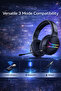سماعة الألعاب Smash RGB – سماعات بلوتوث لاسلكية وسلكية مع ميكروفون - 4