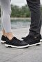 Versay Unisex Black Comfortable Casual Sports Shoes