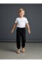 Boy's Fleece-Lined Sweatpants with Elastic Waist and Cuffs - 5