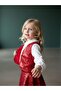 Girl's Sequin Red Vest - 2