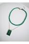 Agate Natural Stone Steel Chain Combination Necklace 45 cm - 4