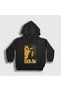 Unisex Children's Black Cat Kiss Cat Kitten Gift Gustav Klimt Hooded Sweatshirt 586871Tt