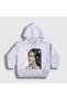 Unisex Children's White Lara Raj K Pop Katseye Hooded Sweatshirt 587768Tt