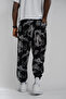 Patterned Shalwar with Elastic Waist - 4