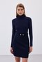 Women's Full Fisherman Knit Sweater 106-1356 - 4
