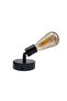 Modern1 Black1 1Xe27 with Lamp Holder Mfsalli Movable Head Metal Wall Sconce - 2