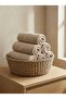 منشفة يد من صدف المحار - 50×90 سم، 250 جرام، 100% قطن - 5