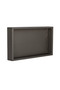 Medium Size Bronze Gilded Faux Leather Tray