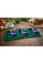 3-Piece Black Sea Regional Scarf Set – Keşan Patterned, Burgundy Blue and Green Patterned