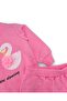 Baby Girl Swan Detailed, Thin m Transitional Long Sleeve Crew Neck, 1-2-3 Years Old Bottom Top Set - 5