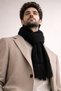 Men's Scarf Knitwear with Tassels - Winter Warm - 2