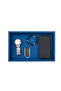 Medium Size Parliament Blue Faux Leather Tray - 4