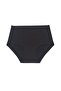 3-Pack Stitch-Free Laser Cut High Waist Black Panties - 2