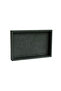 Small Size Dark Green Faux Leather Tray