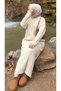 Women's Knitted Detailed Knitwear Dress - 2