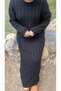 Women's Knitted Detailed Knitwear Dress - 2