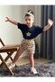 Leopard Gabardine 2-Piece Shorts Set - 2