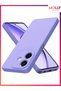 Lavender Liquid Inside Velvet Matte Silicone Case for Oppo A3